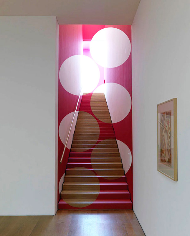 Giant Dots Stairs decals ideas