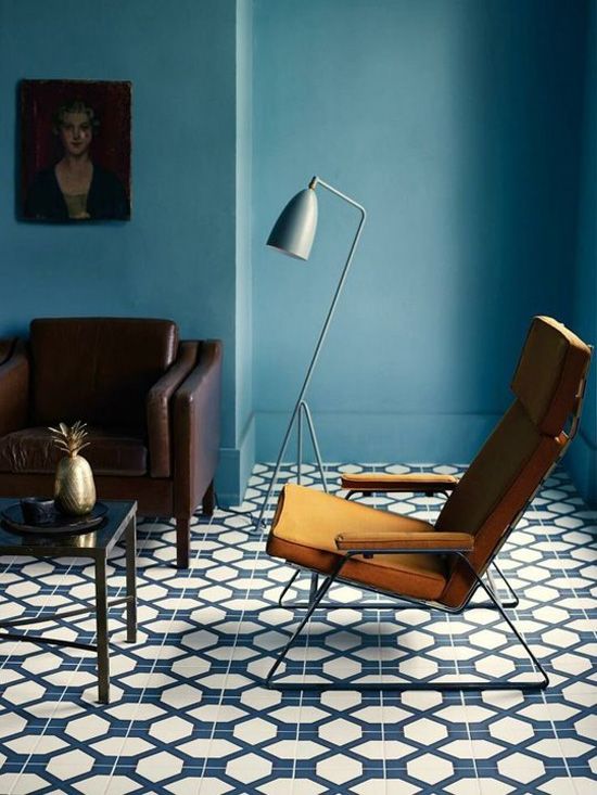Greta Grossman floor lamp living room