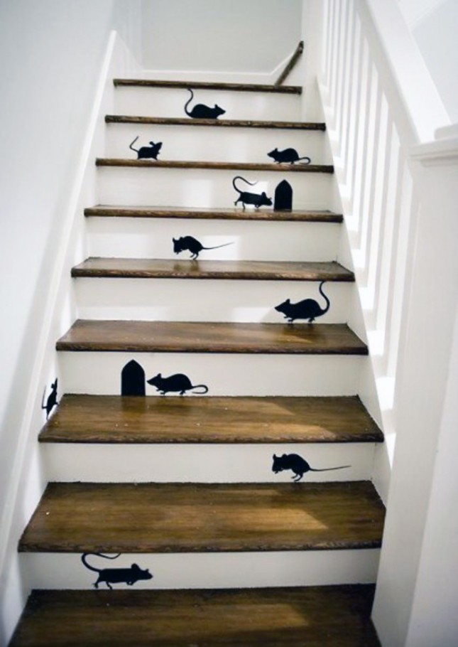 Mice Stairs decals ideas
