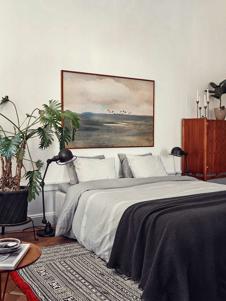 Stunning Stockholm Apartment of Stylist Bedroom