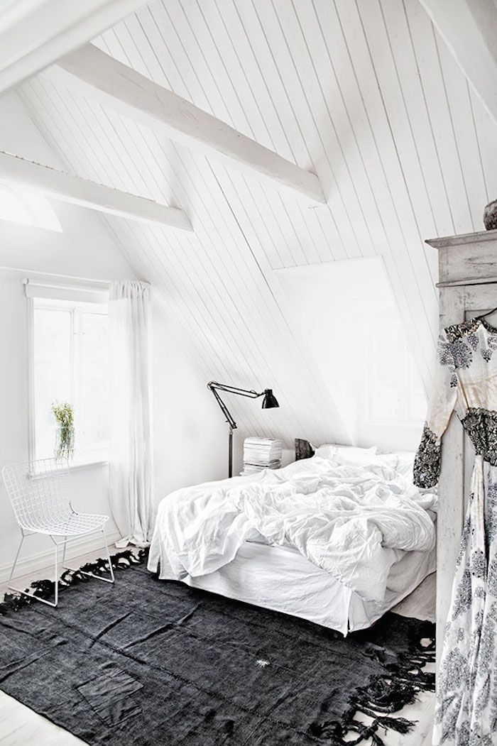 White Bedroom Interior Design