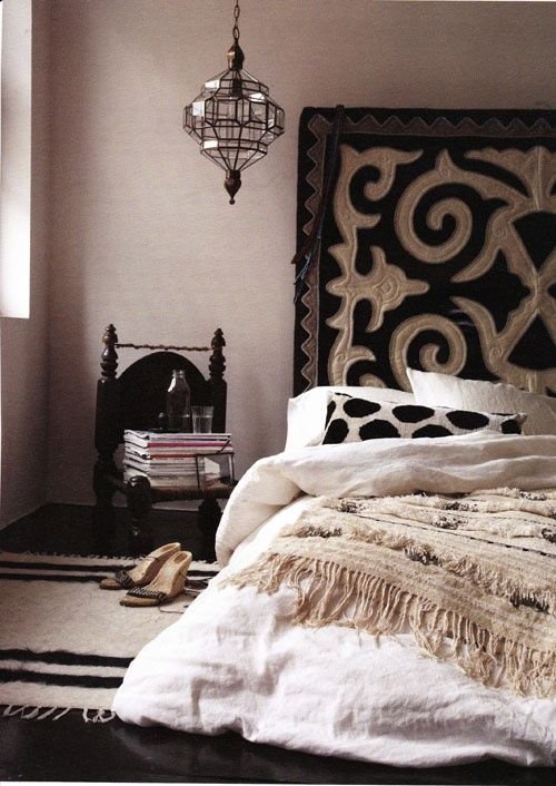 bohemian bedroom interior design