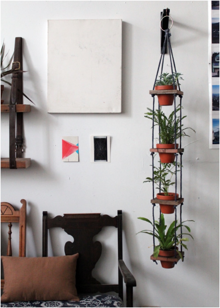 Tiered Hanging Pots
