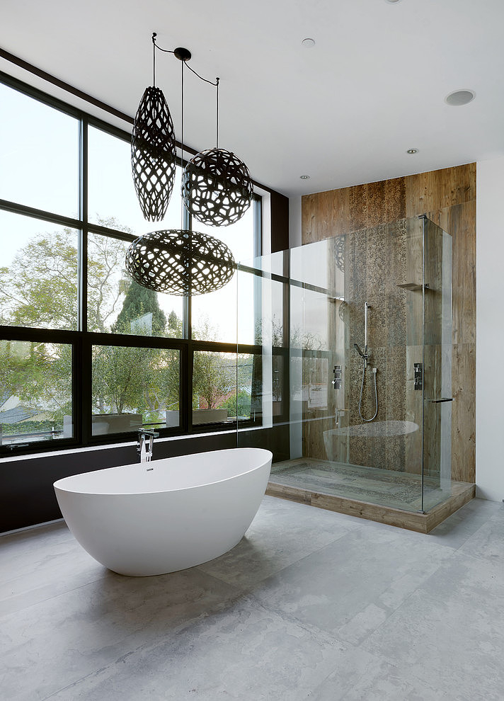 Beautiful Bathroom Design, Modern Residence Style