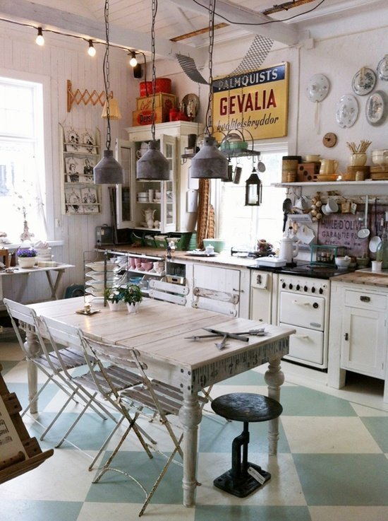Bohemian Kitchen Interior