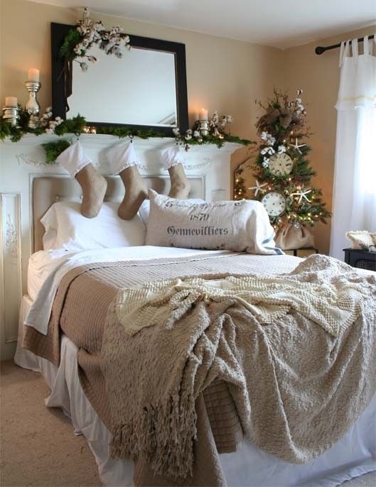 Christmas Bedroom Decoration Ideas Images