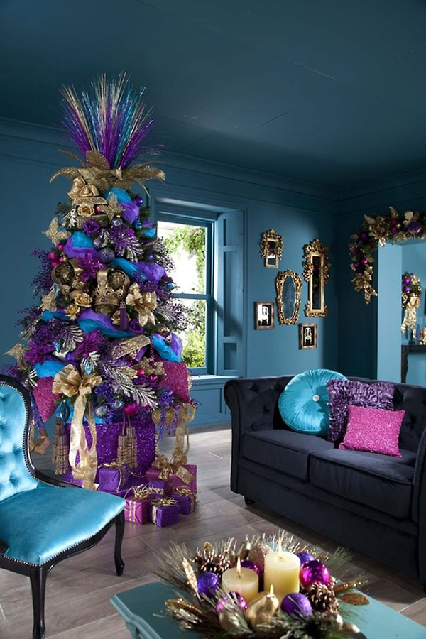 Christmas Living Room Decorations Ideas & Pictures