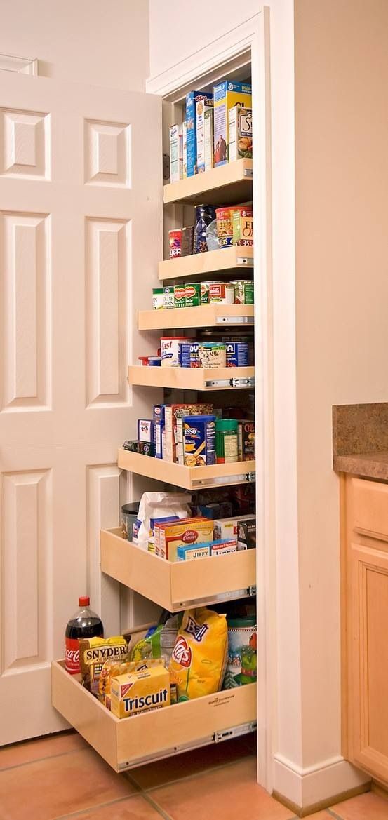 Kitchen closet pantry