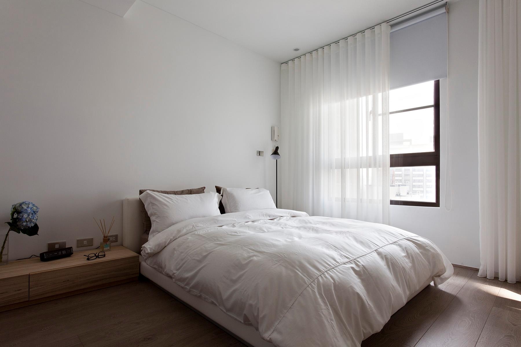 Airy White Bedroom