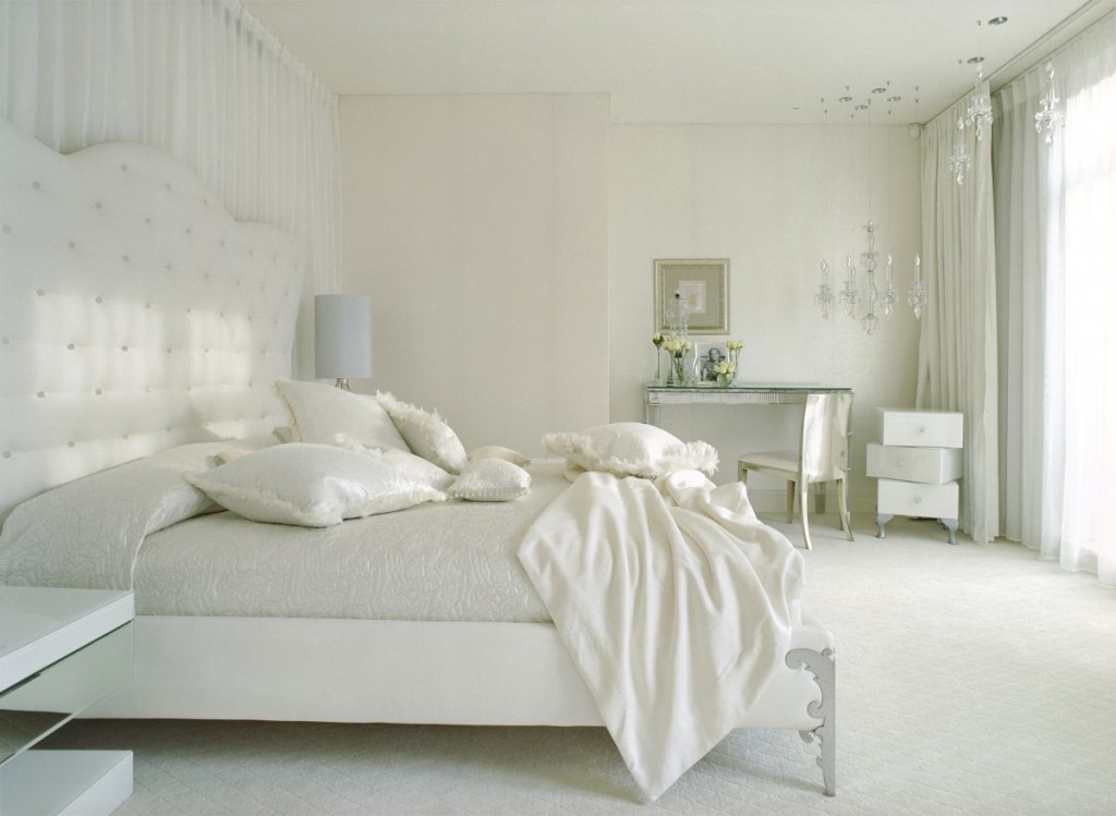 41 White Bedroom Interior Design Ideas & Pictures