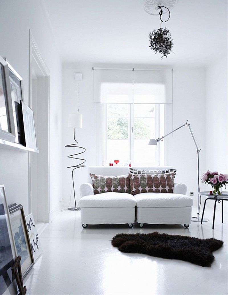 Black and White Themes Contemporary Interior Design