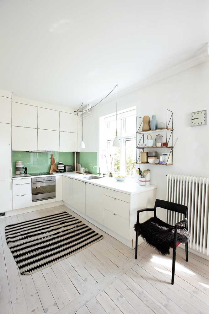 bright kitchen is from Ikea