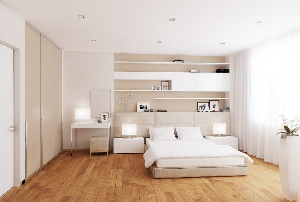 minimalist white bedroom decor ideas