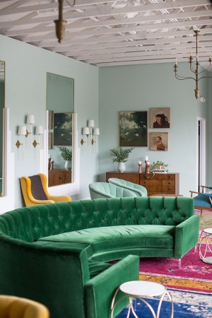 Green Sofa Design Ideas & Pictures For Living Room