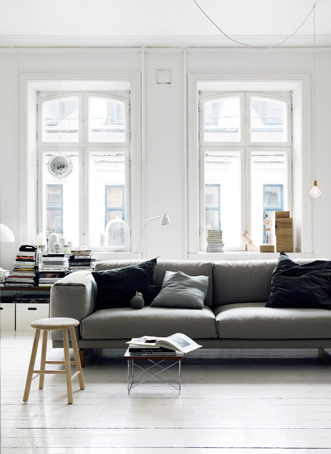 Grey color Sofa Design