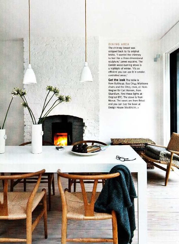 Wishbone Chairs By World Famous Danish Designer Hans Wegner