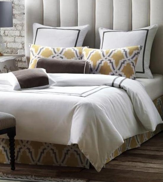 Davis bed sets traditional style to an urban environment.