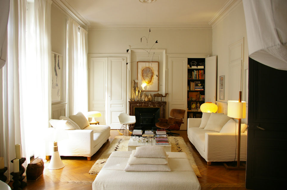 French Living Room Interior Design