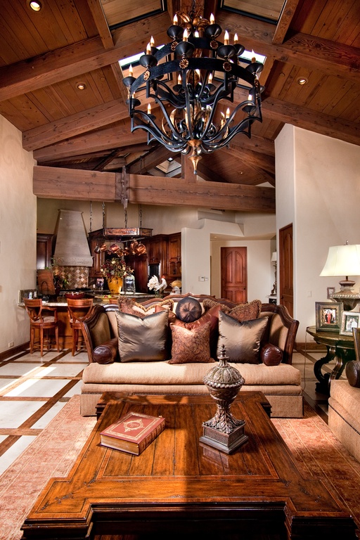 Rustic Ranch Living Room