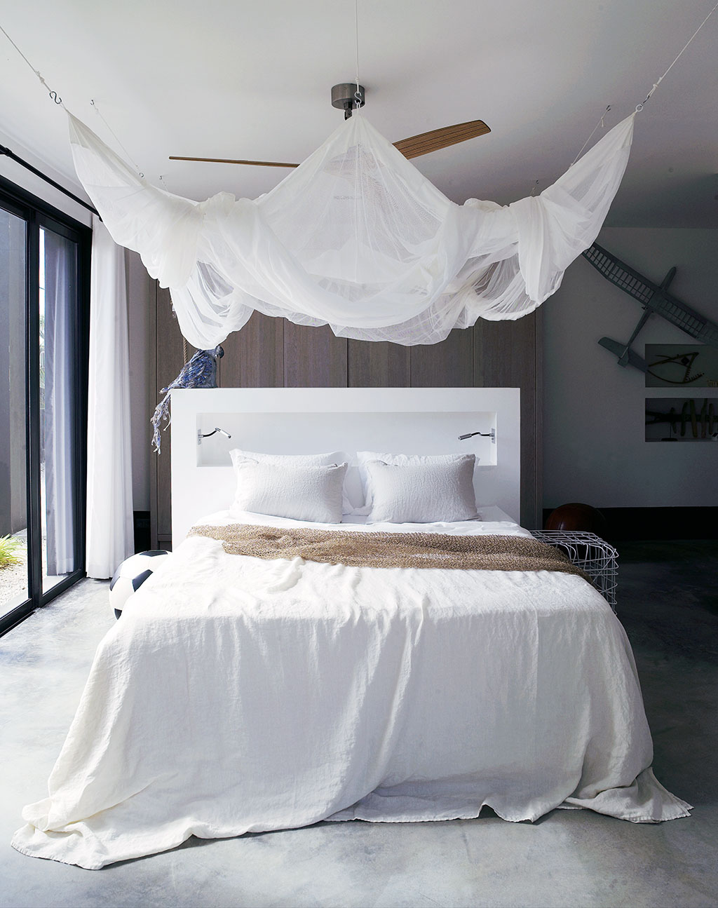 modern beach style bedroom interior design