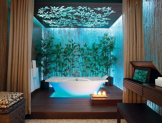 Asian Romantic bath room