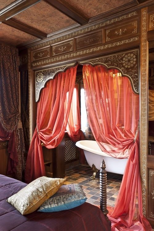 Indian Romantic Bath room Decor Ideas