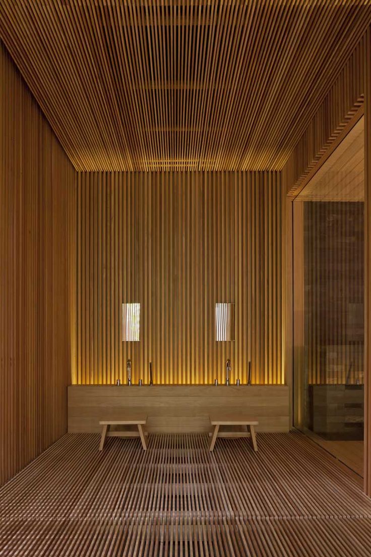 Amazing Spa Bathroom Design Inspired By Wood