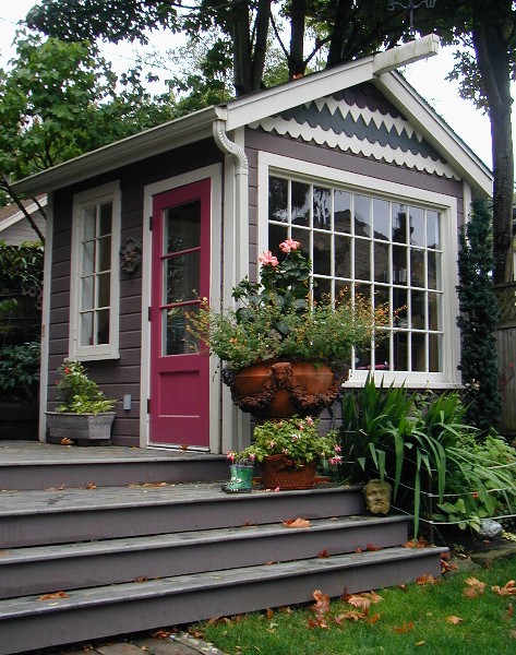 Small garden shed