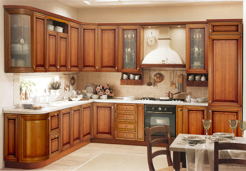 wood kitchen cabinets design