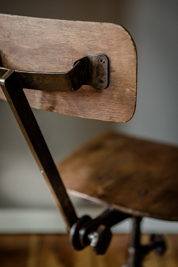 wooden chair unique design
