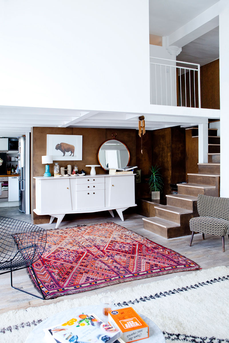 Colorfull & Bohemian Style Apartment of Cécile Figuette