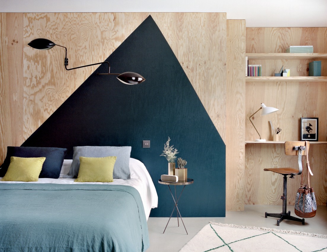 Scandinavian Atmosphere Bedroom Hotel in Paris