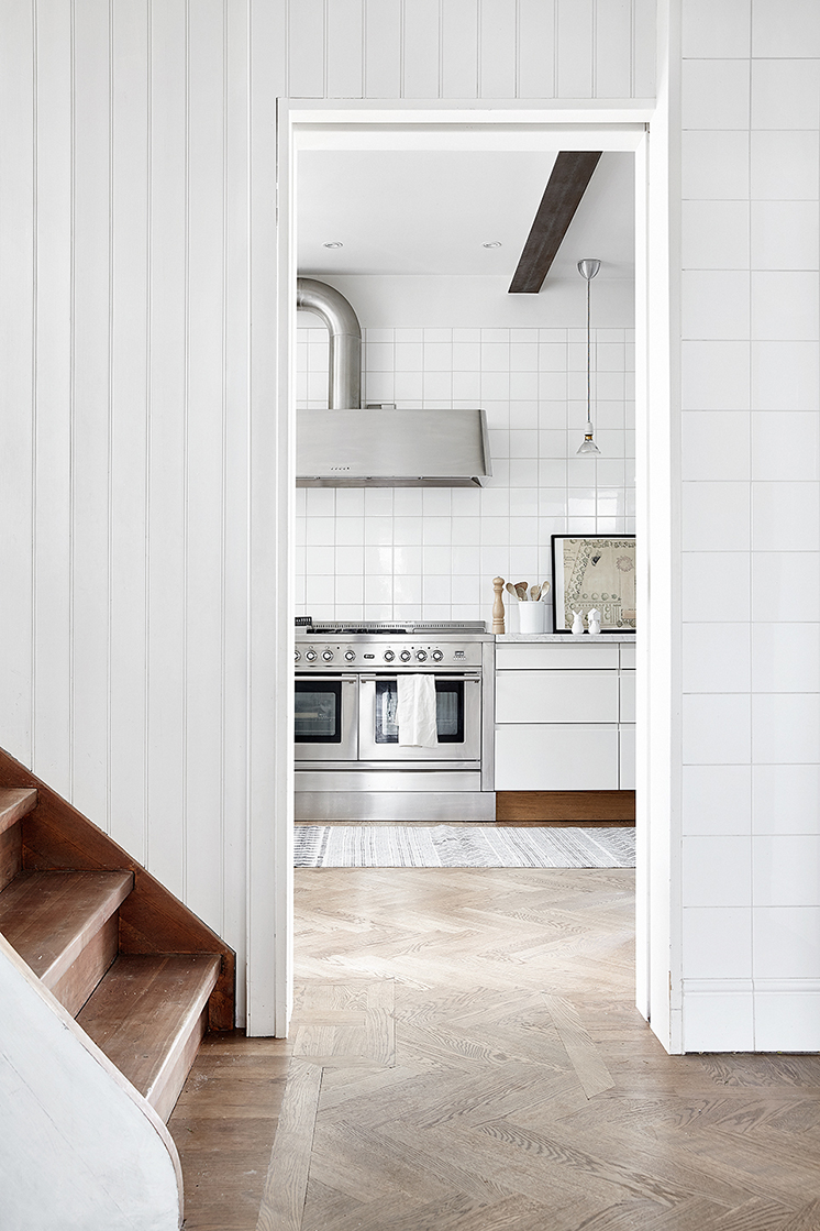stainless steel kitchen cabinets white interior
