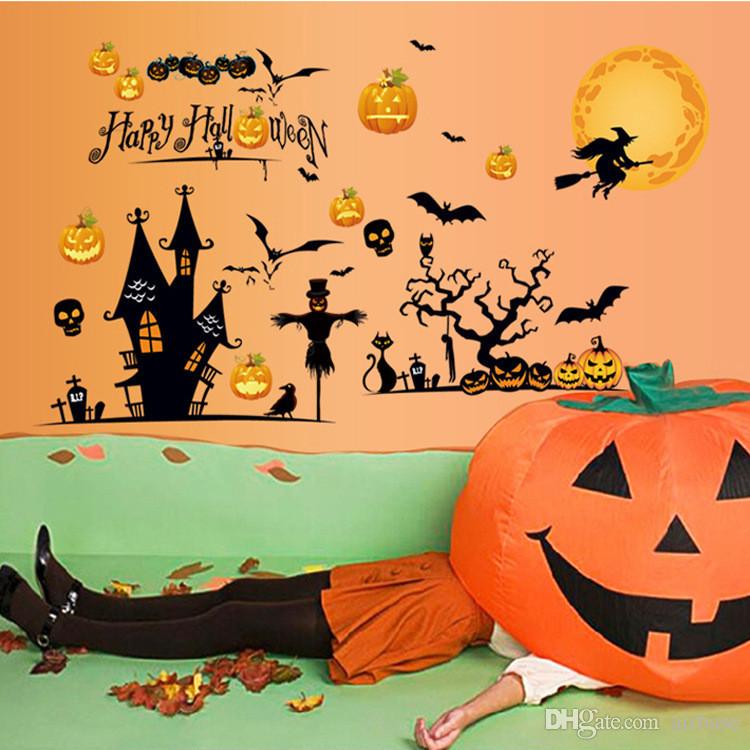 3d halloween wall stickers