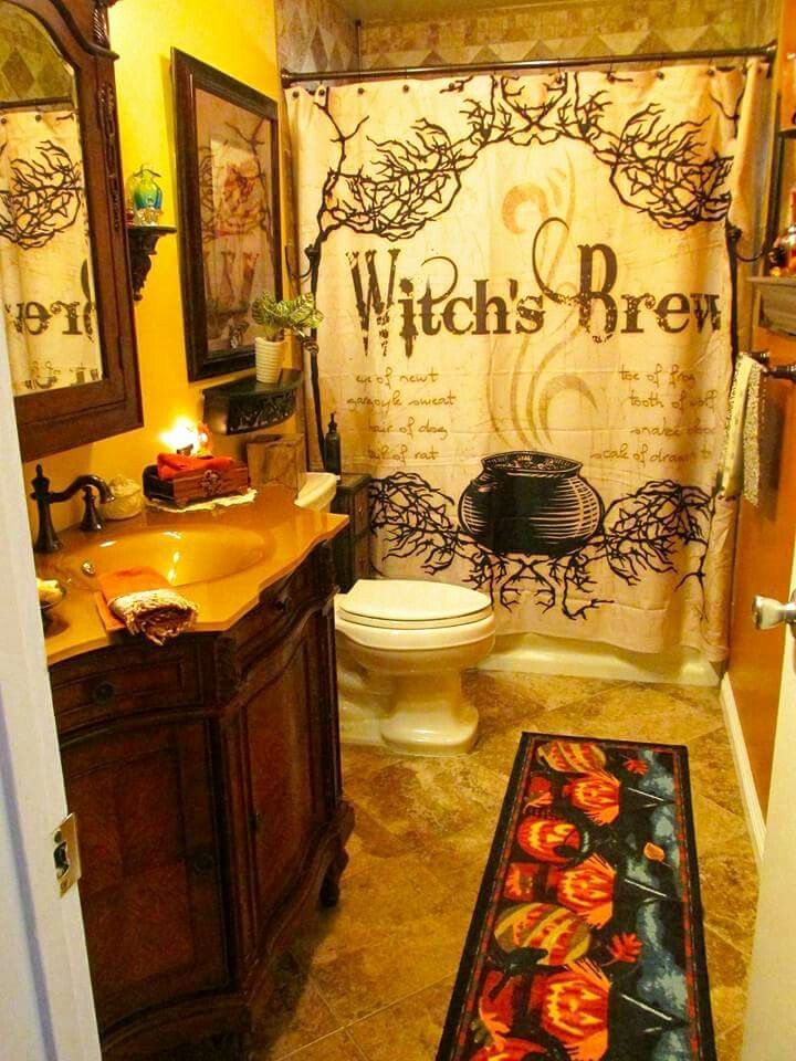 Bathroom Halloween Decorations