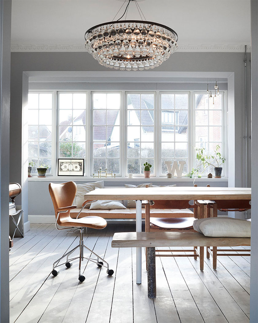 Casual Nordic Dining room
