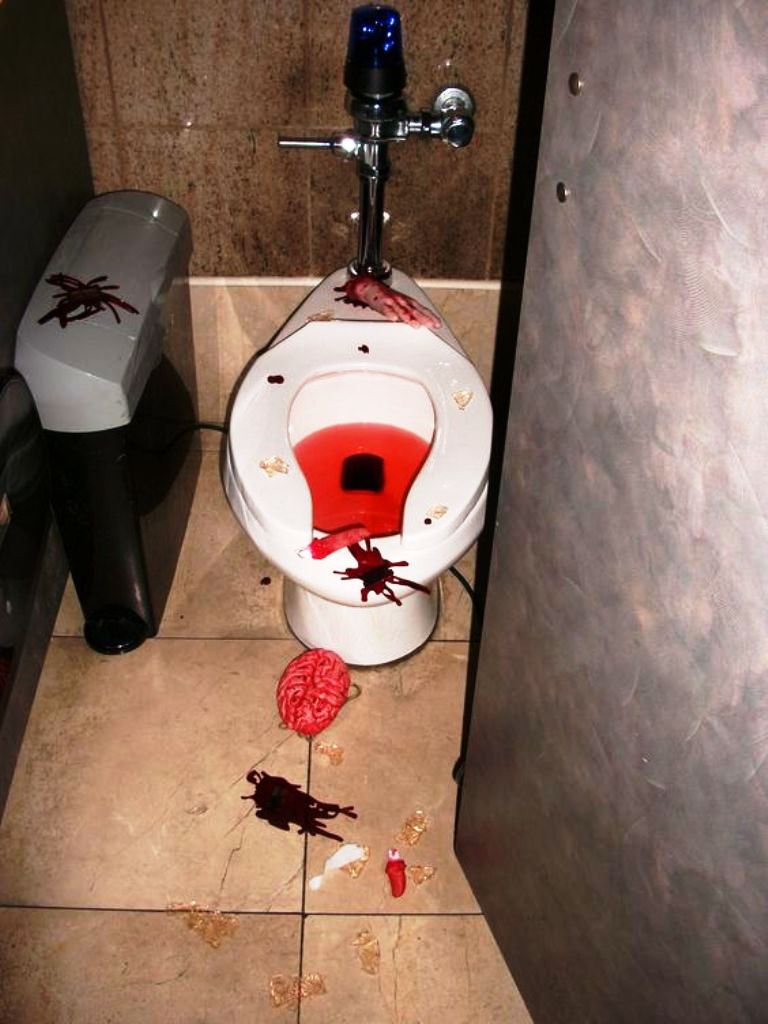 Halloween Decor Bathroom