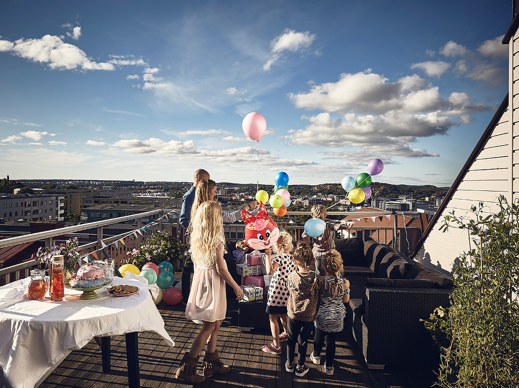 Rooftop Terrace Kids Party
