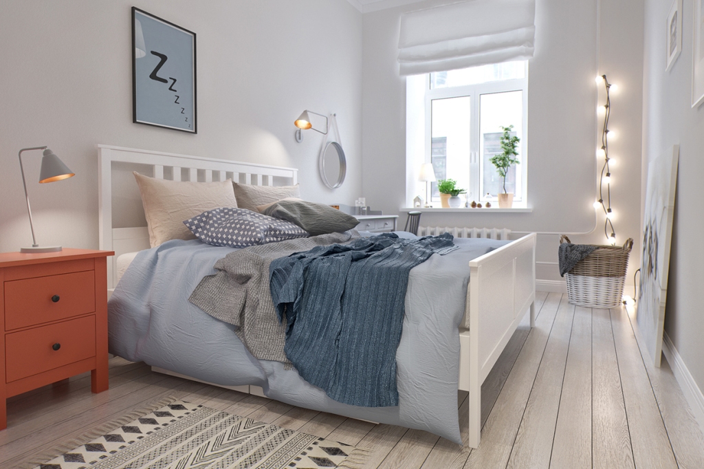 Scandinavian Interior Design Bedroom Apartment