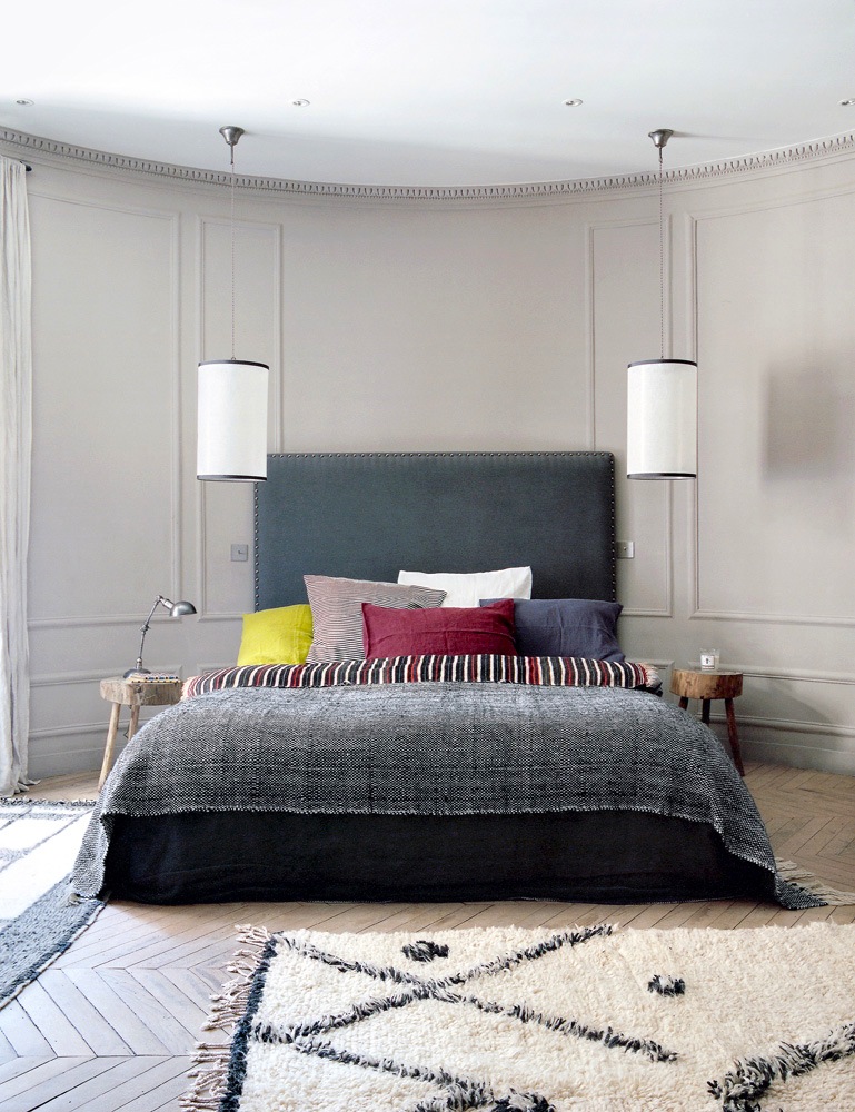 bohemian style bedroom interior design