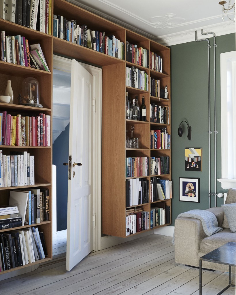 bookshelf and studyroom design