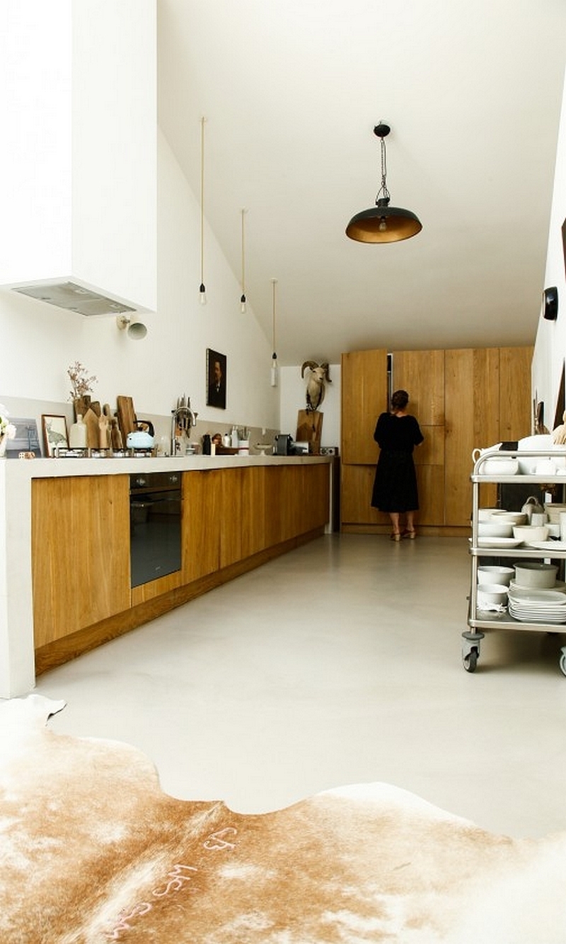 charming loft kitchen design