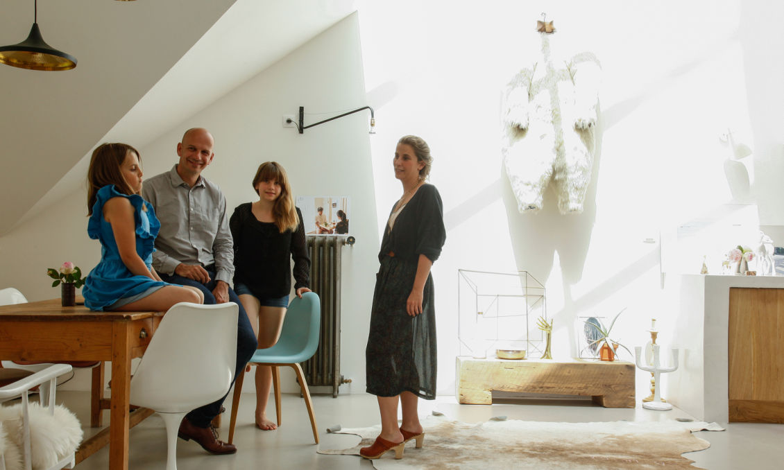 interior designer annabel gueret and jerome family