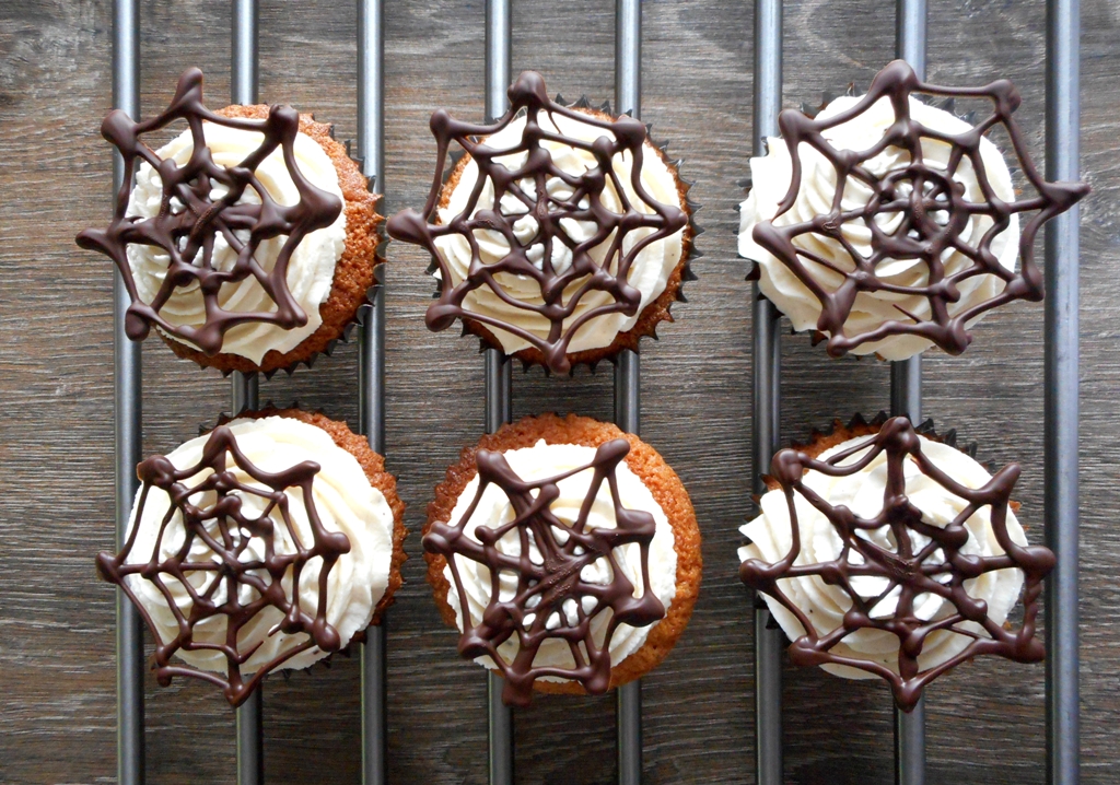 Cupcake Case Halloween Decorations Spider Web