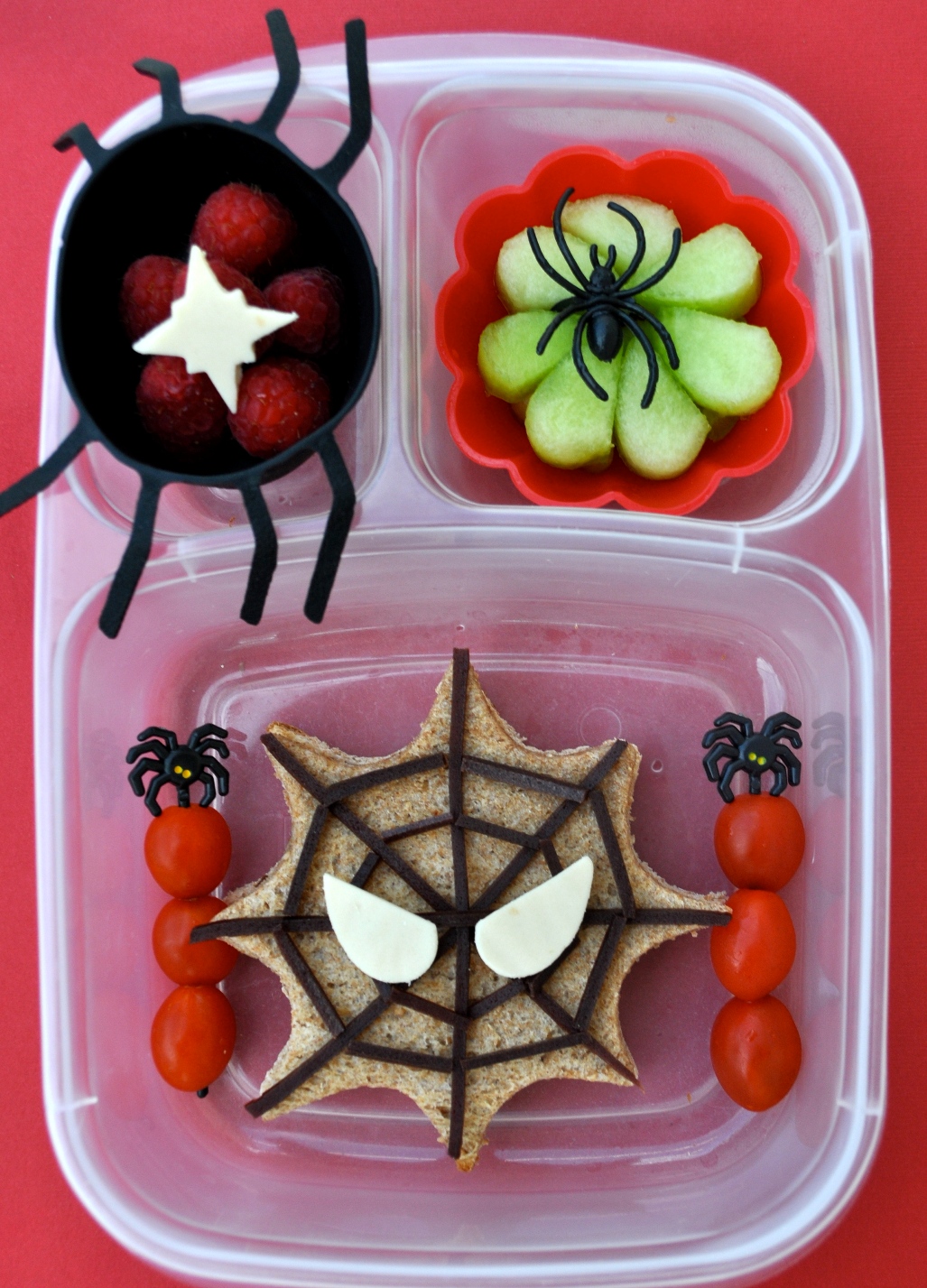 Food Box Spider Decorations