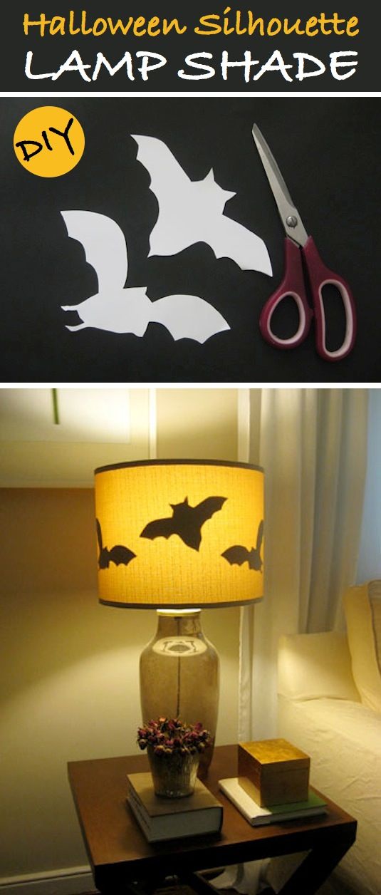 Making Paper Bats For Lamp Shades