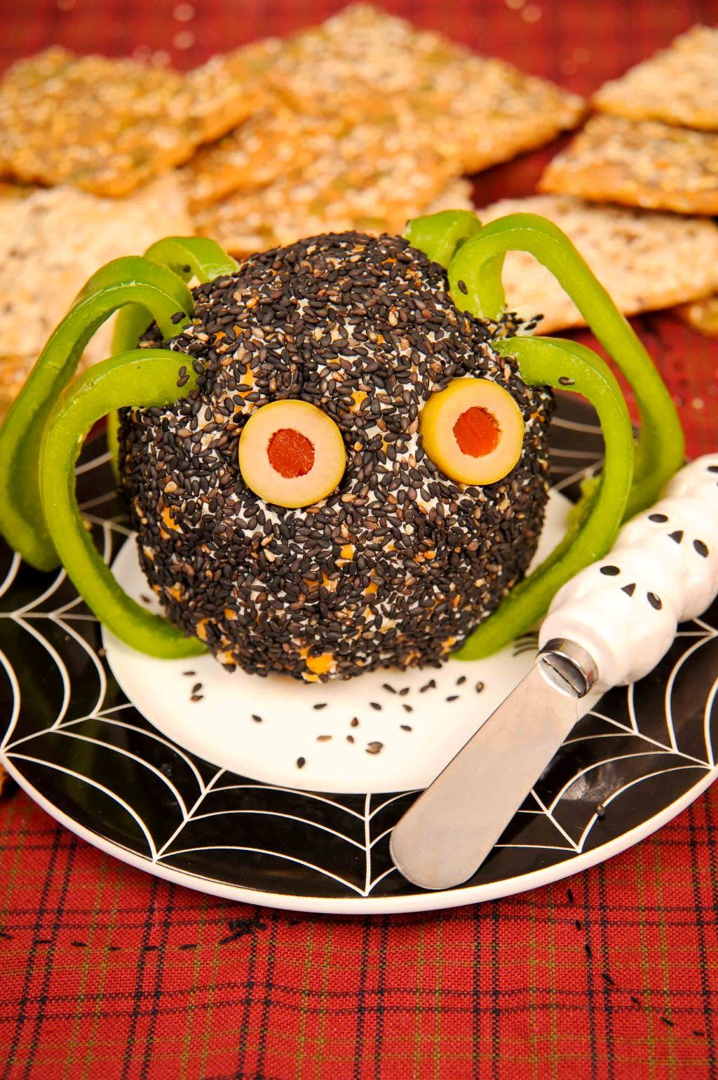 Spider Cheese ball