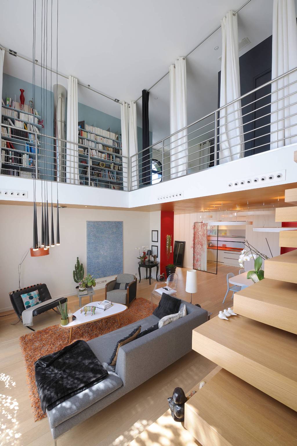 contemporary living room modern house