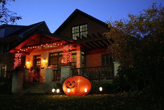 outdoor Pumpkin Lantern halloween decorations