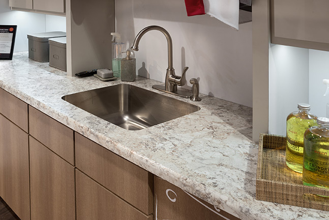 solid surface countertops kitchen